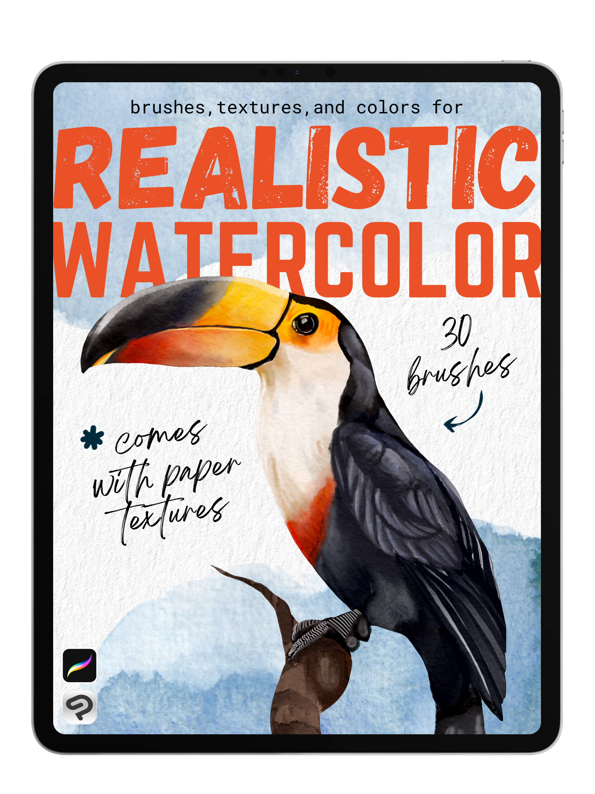 Realistic Watercolor Pack