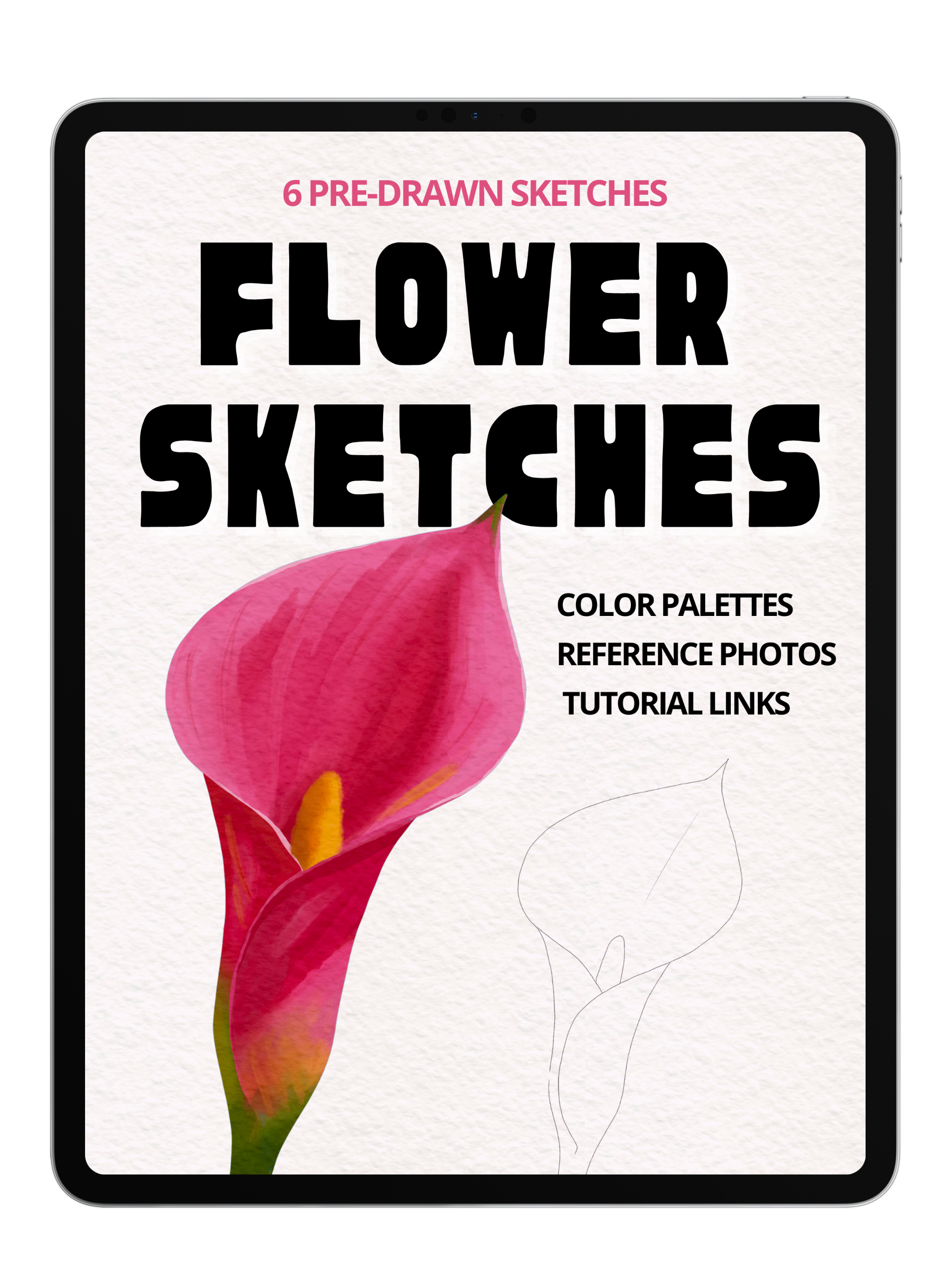 Flower Sketch Bundle