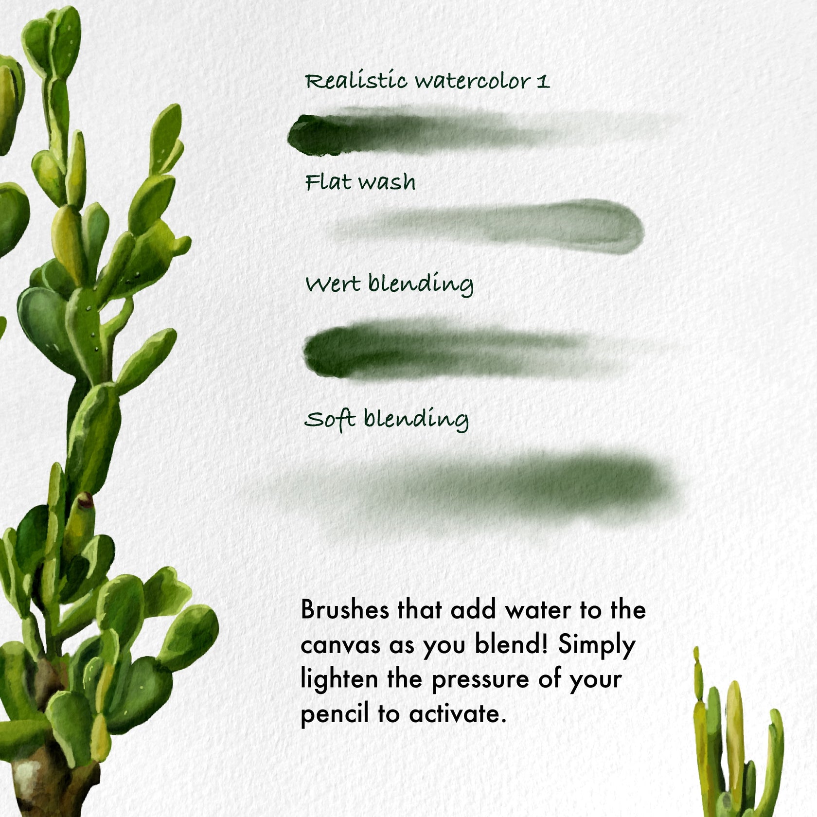 Realistic Watercolor Pack Digital Art Junky