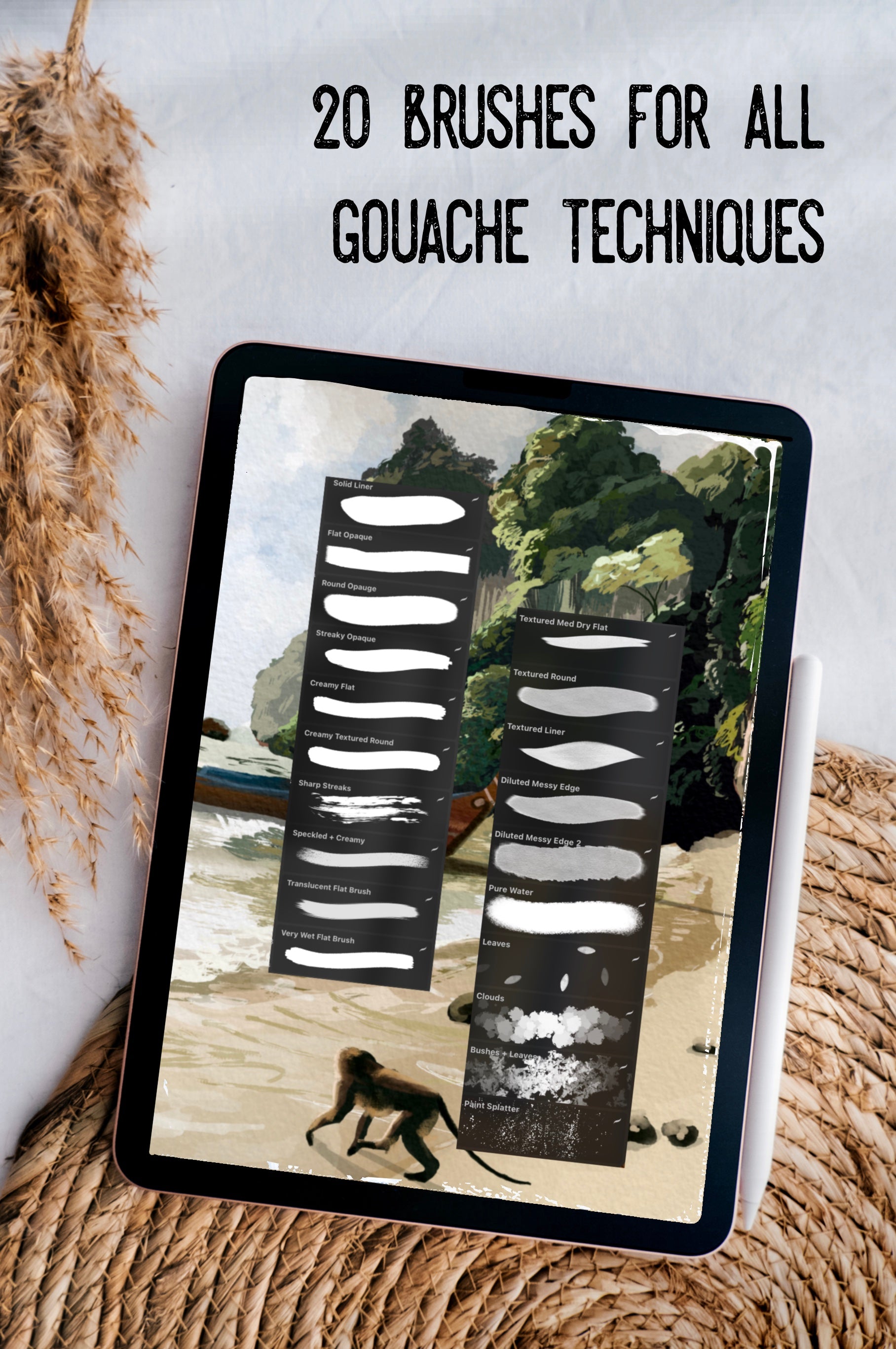 Gouache Brushes – Digital Art Junky